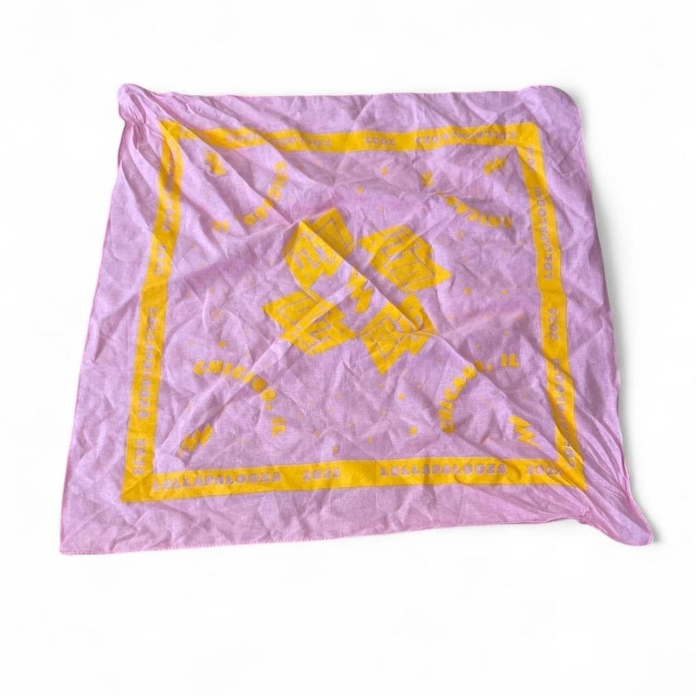 Lollapalooza 2021 Chicago bandana